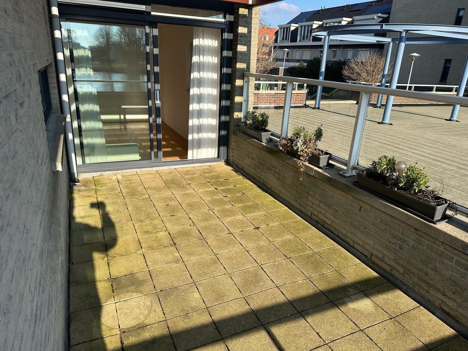 Houtlook balkons Alkmaar Oost, projectfoto