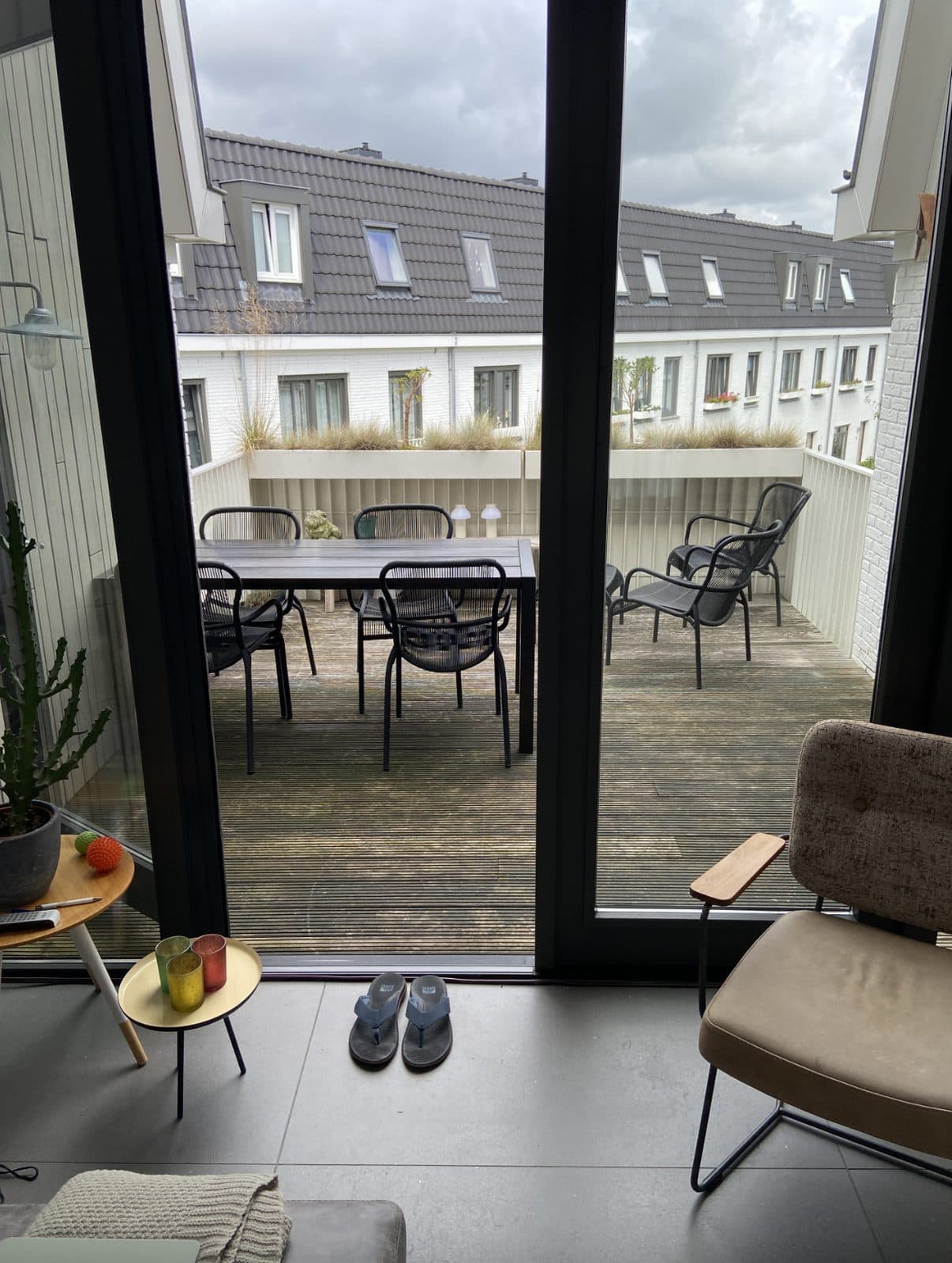 Balkon Haarlem 120x120, projectfoto