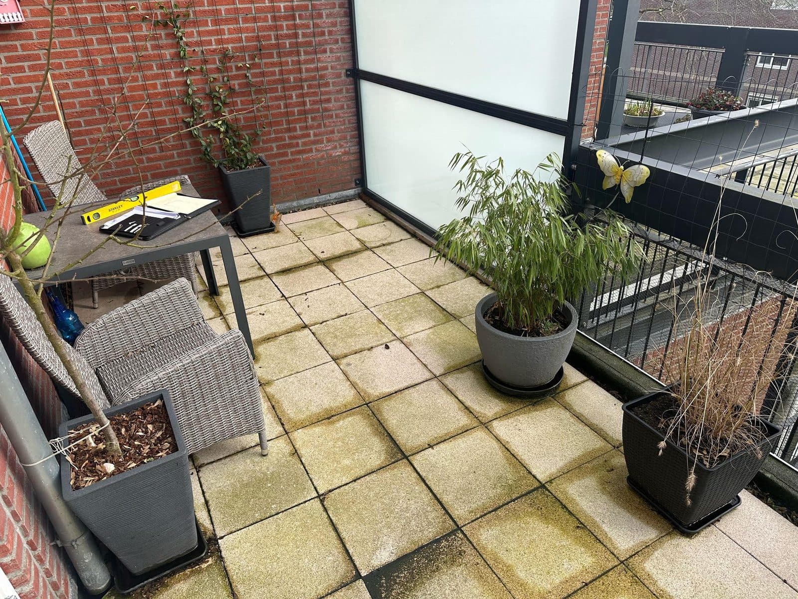 Decortegels balkon IJsselstein, projectfoto