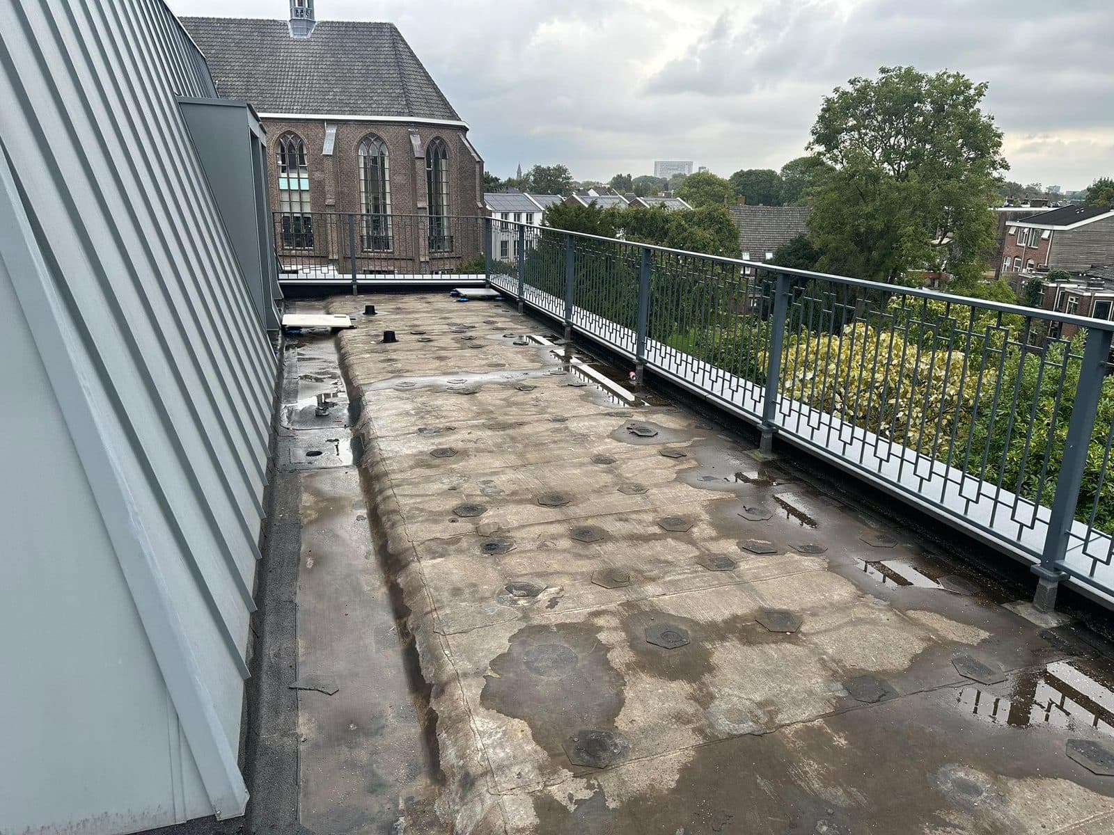Dakterras Utrecht 200 m2, projectfoto