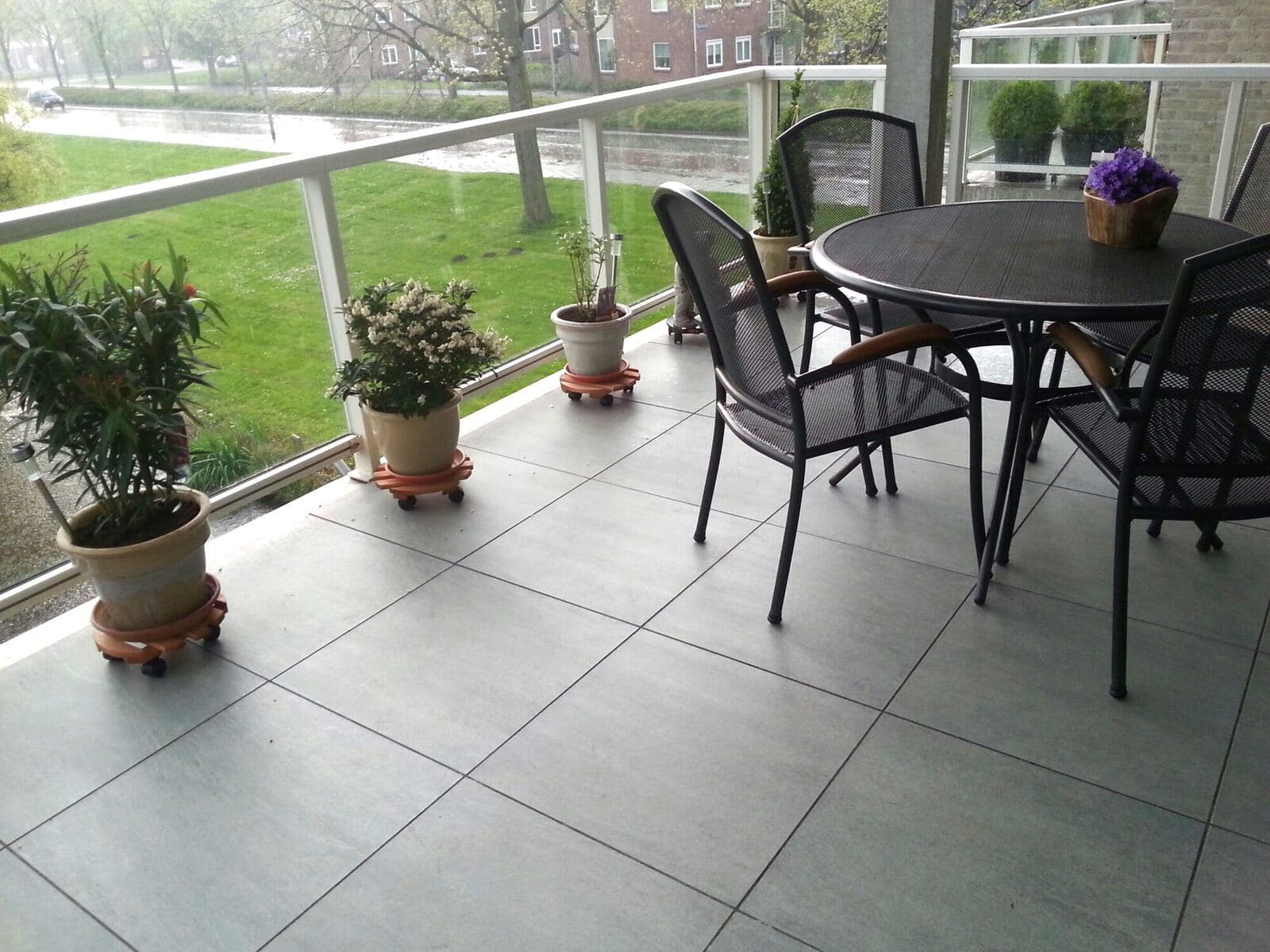 ITS systeem balkon Alkmaar, projectfoto
