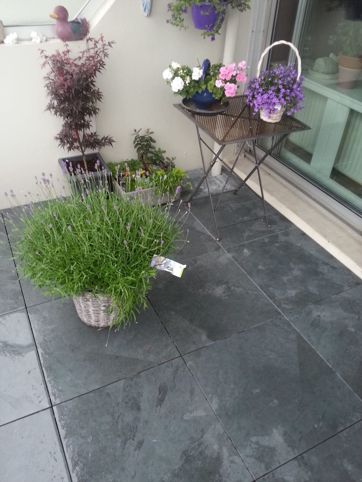 2 cm tegels balkon Amersfoort, projectfoto
