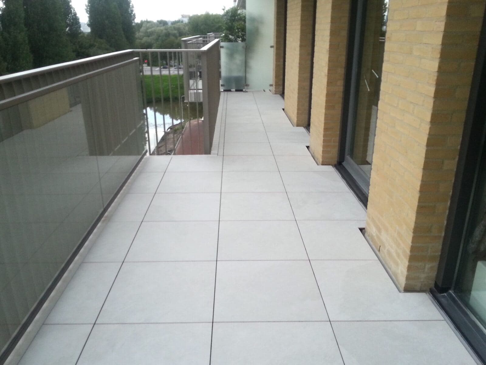 ITS systeem balkon Amstelveen, projectfoto