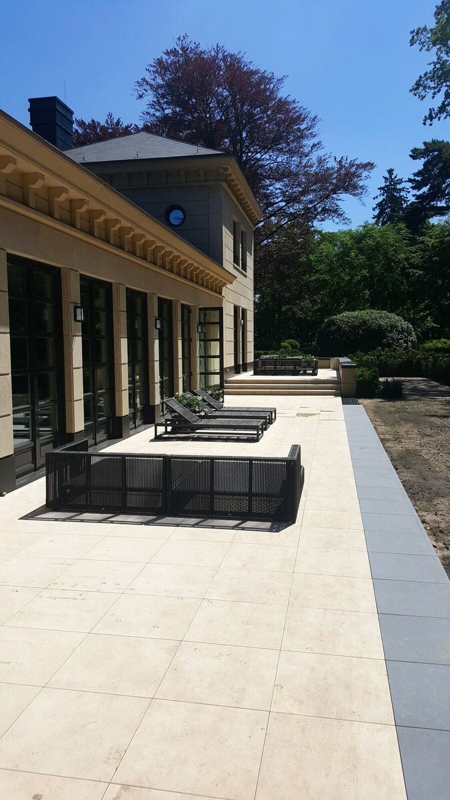 ITS systeem terras Brasschaat, projectfoto