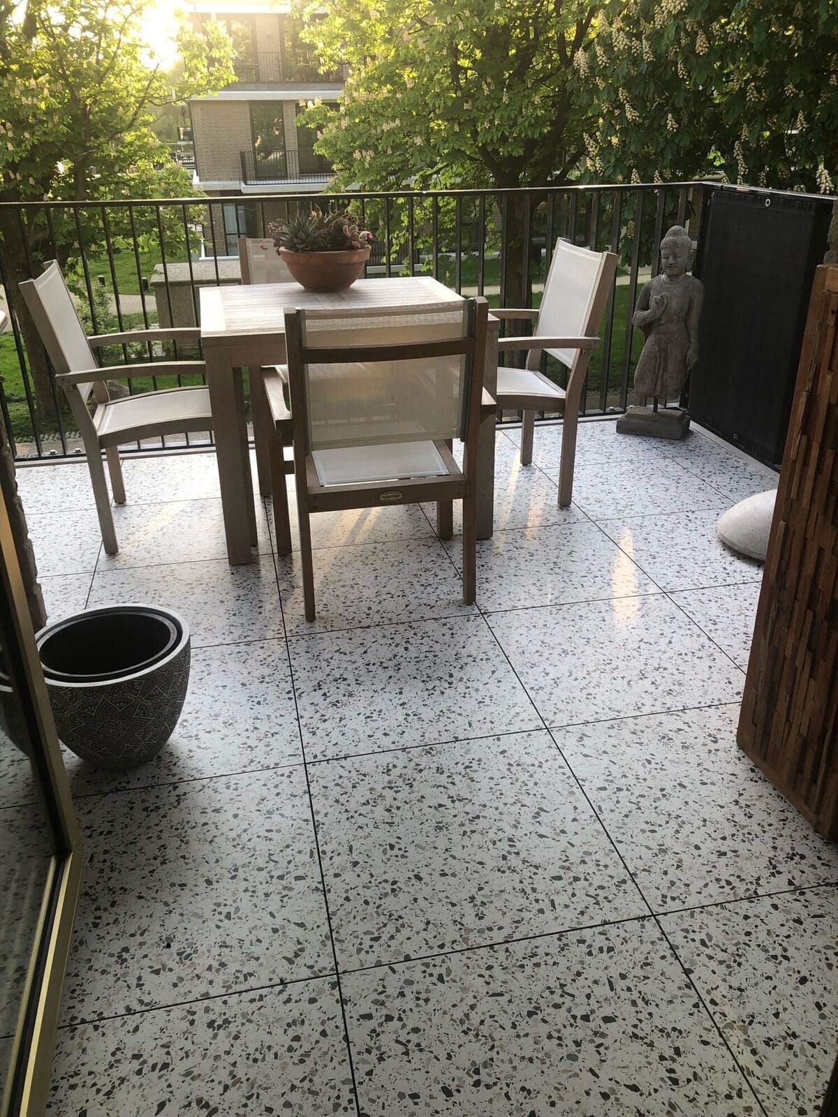 Project Hoorn ITS matten met terrazzo tegels, projectfoto