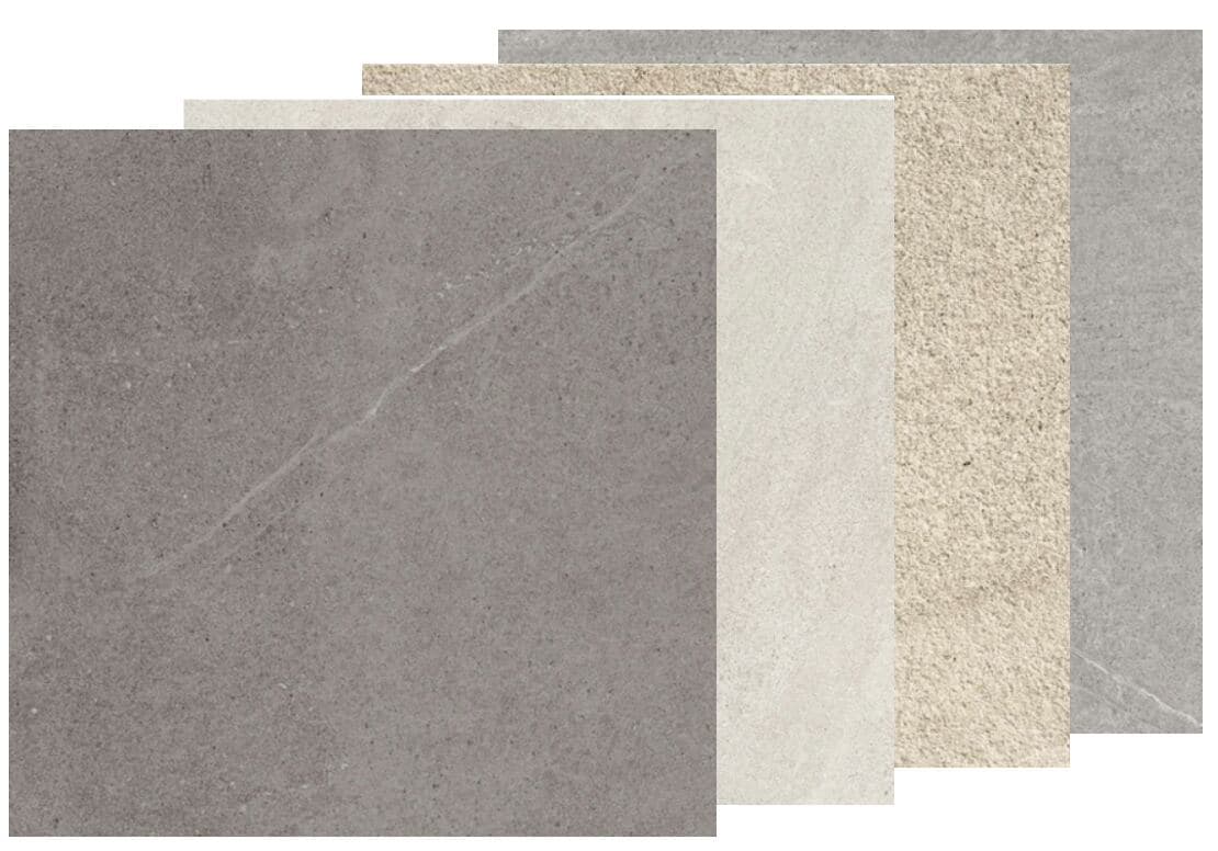 Cotto d'este limestone 4 kleuren blazed