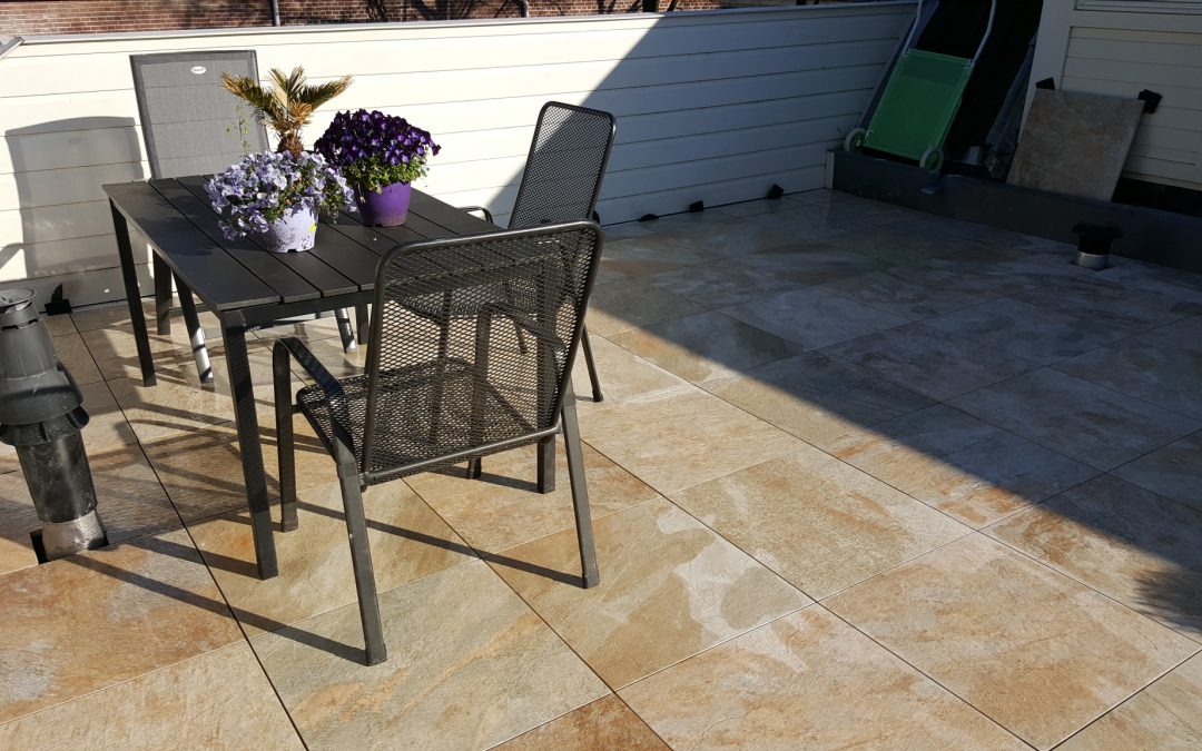2 cm tegels Durango Medium 61×61 cm Dakterras Haarlem