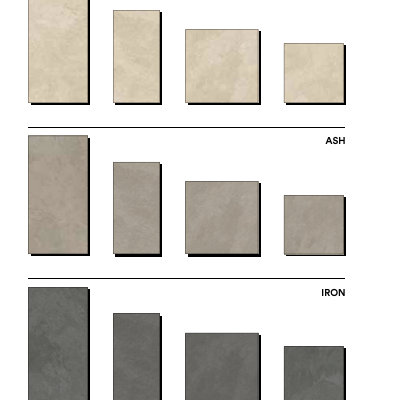 Caesar Slab2 Ash, Khaki, Iron